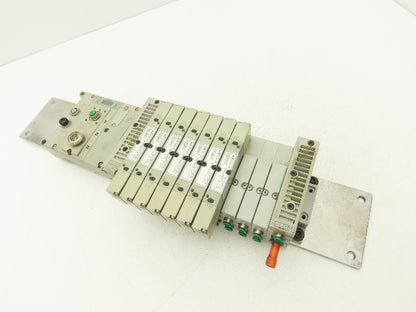 Numatics 051BB400M000061 10-Station Solenoid Valve Manifold G3 Ethernet IP 24V