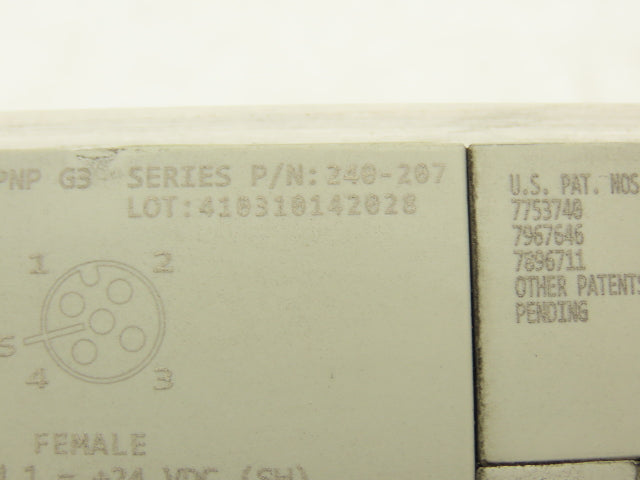 Numatics G3 Series Valve Manifold Input/Output Modules 16 PNP Sub-Bus 24VDC