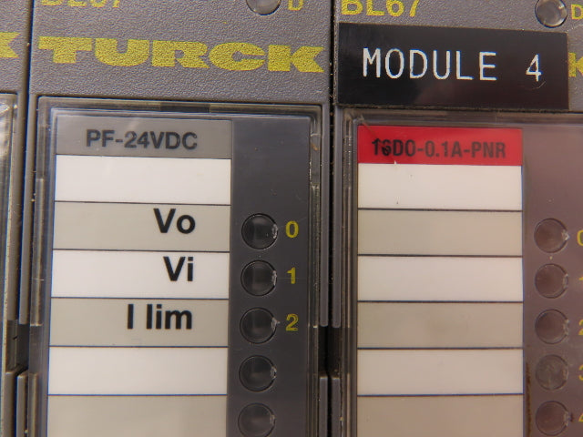 Turck GW-EN 4AI-V/I 16DI-P BL67 Digital Input Output Base Station BL67-B-1M23-19