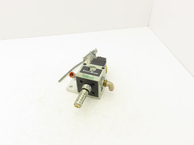 Numatics S32C-04BKLM FlexiBlok Pneumatic Soft Start Exhaust Valve 24VDC Solenoid