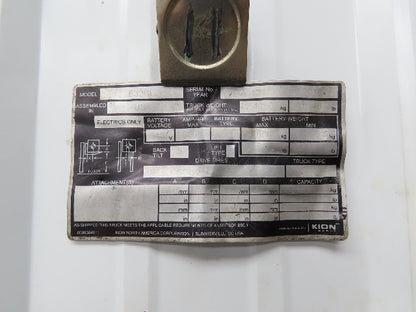 Linde E32CL Forklift Dash Plastic Shroud Cover With Switch
