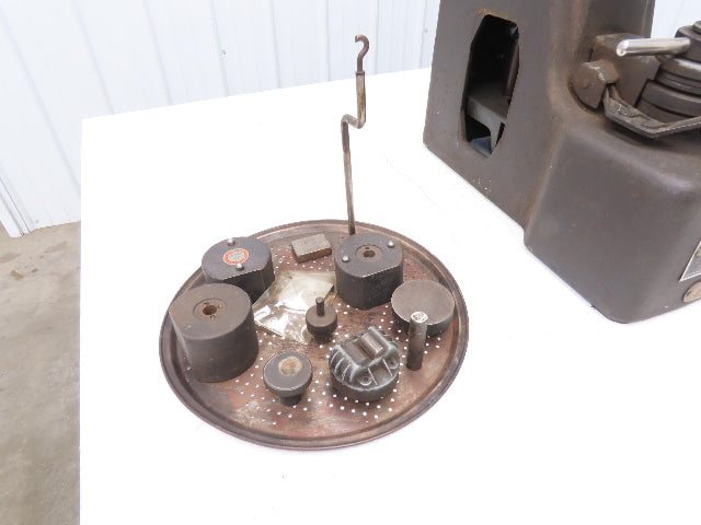 Wilson Rockwell Model 4 JR Hardness Tester Metal Testing Zerominder