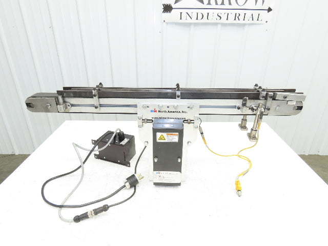 MK North America GUF-P 2000 50mm x 900mm Belt Conveyor 115V Variable Speed Drive