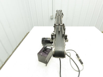 MK North America GUF-P 2000 50mm x 900mm Belt Conveyor 115V Variable Speed Drive