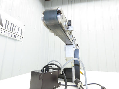 MK North America GUF-P 2000 50mm x 900mm Belt Conveyor 115V Variable Speed Drive