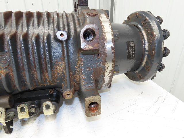 Linde AE30-11 Forklift Dual-Wheel & Motor Front Axle Assembly 14 Lug Off E32CL