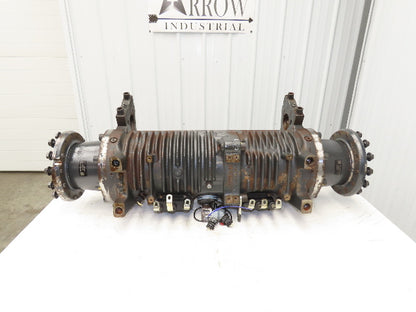 Linde AE30-11 Forklift Dual-Wheel & Motor Front Axle Assembly 14 Lug Off E32CL