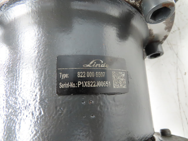 Linde AE30-11 Forklift Dual-Wheel & Motor Front Axle Assembly 14 Lug Off E32CL