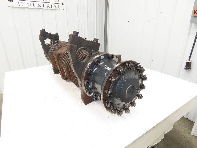 Linde AE30-11 Forklift Dual-Wheel & Motor Front Axle Assembly 14 Lug Off E32CL