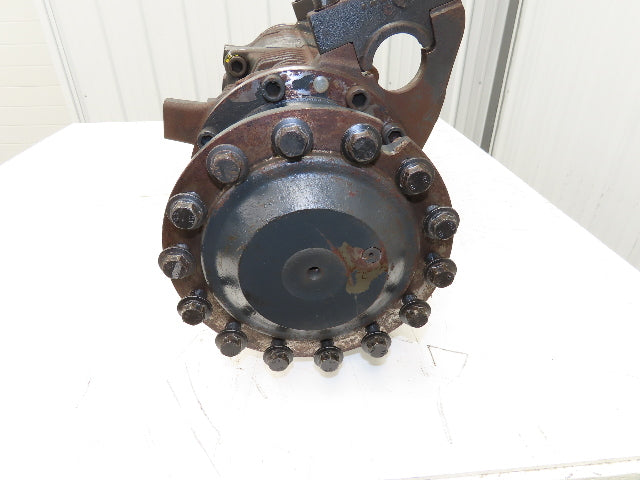 Linde AE30-11 Forklift Dual-Wheel & Motor Front Axle Assembly 14 Lug Off E32CL