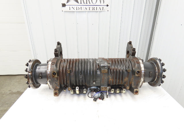 Linde AE30-11 Forklift Dual-Wheel & Motor Front Axle Assembly 14 Lug Off E32CL