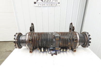 Linde AE30-11 Forklift Dual-Wheel & Motor Front Axle Assembly 14 Lug Off E32CL