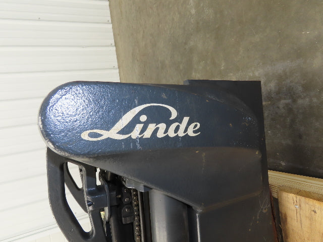 Linde E32CL Forklift Mast Class III 3 Stage 4 Lever 190" Lift 3655 lbs Max