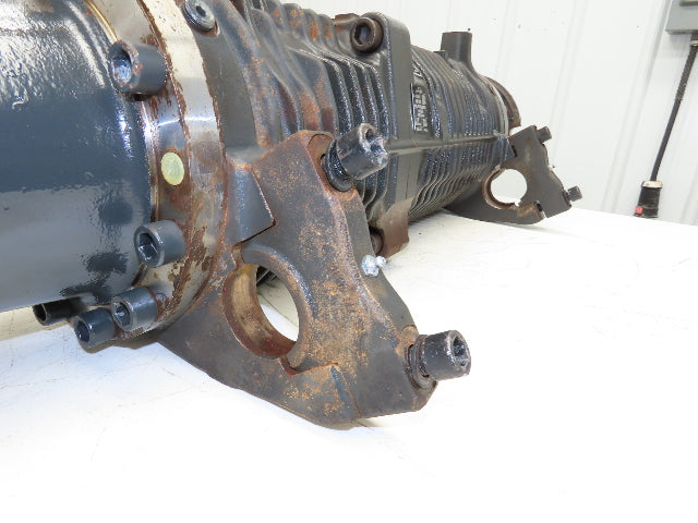 Linde AE30-11 Forklift Dual-Wheel & Motor Front Axle Assembly 14 Lug Off E32CL