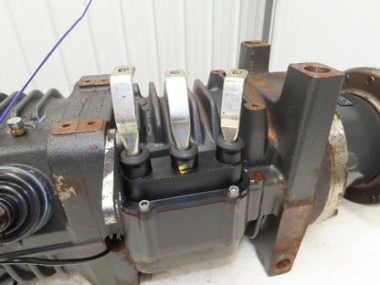 Linde AE30-11 Forklift Dual-Wheel & Motor Front Axle Assembly 14 Lug Off E32CL