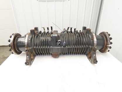 Linde AE30-11 Forklift Dual-Wheel & Motor Front Axle Assembly 14 Lug Off E32CL