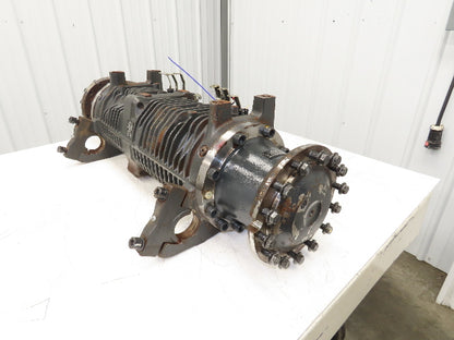 Linde AE30-11 Forklift Dual-Wheel & Motor Front Axle Assembly 14 Lug Off E32CL