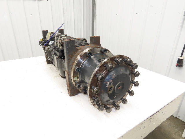 Linde AE30-11 Forklift Dual-Wheel & Motor Front Axle Assembly 14 Lug Off E32CL