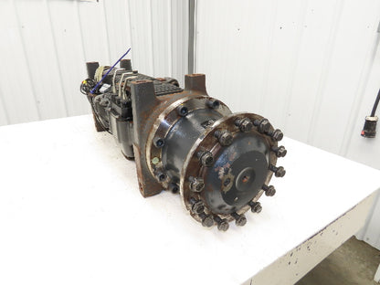 Linde AE30-11 Forklift Dual-Wheel & Motor Front Axle Assembly 14 Lug Off E32CL
