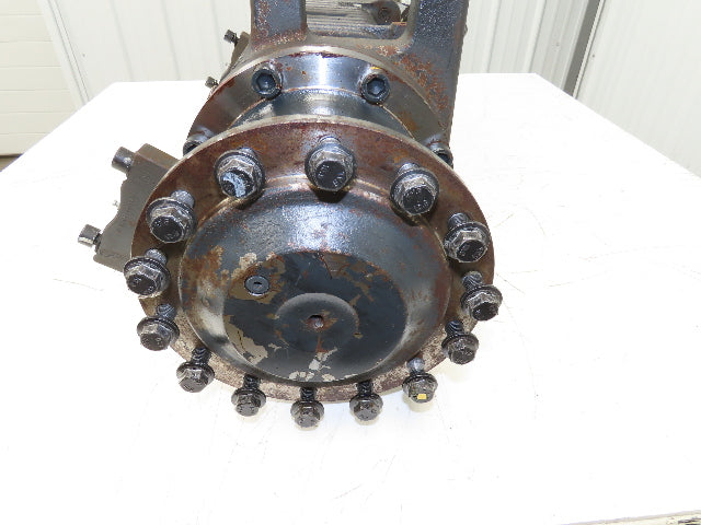 Linde AE30-11 Forklift Dual-Wheel & Motor Front Axle Assembly 14 Lug Off E32CL