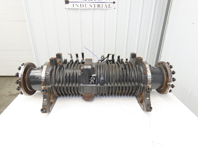 Linde AE30-11 Forklift Dual-Wheel & Motor Front Axle Assembly 14 Lug Off E32CL