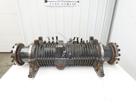 Linde AE30-11 Forklift Dual-Wheel & Motor Front Axle Assembly 14 Lug Off E32CL