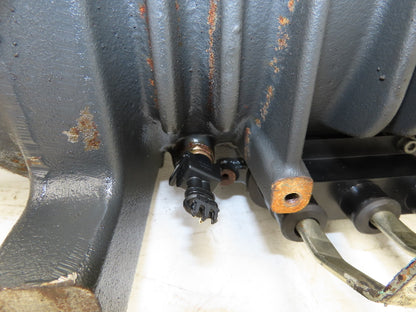 Linde AE30-11 Forklift Dual-Wheel & Motor Front Axle Assembly 14 Lug Off E32CL