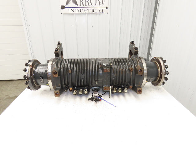 Linde AE30-11 Forklift Dual-Wheel & Motor Front Axle Assembly 14 Lug Off E32CL