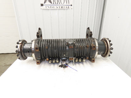 Linde AE30-11 Forklift Dual-Wheel & Motor Front Axle Assembly 14 Lug Off E32CL