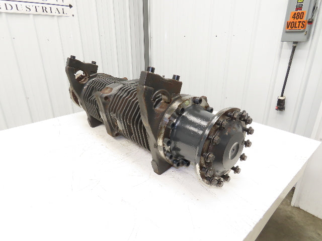 Linde AE30-11 Forklift Dual-Wheel & Motor Front Axle Assembly 14 Lug Off E32CL