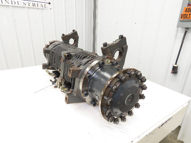 Linde AE30-11 Forklift Dual-Wheel & Motor Front Axle Assembly 14 Lug Off E32CL