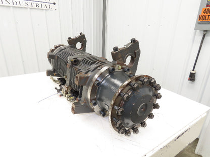 Linde AE30-11 Forklift Dual-Wheel & Motor Front Axle Assembly 14 Lug Off E32CL