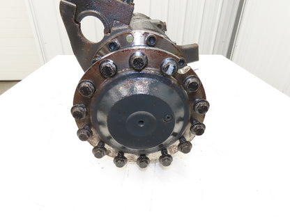 Linde AE30-11 Forklift Dual-Wheel & Motor Front Axle Assembly 14 Lug Off E32CL