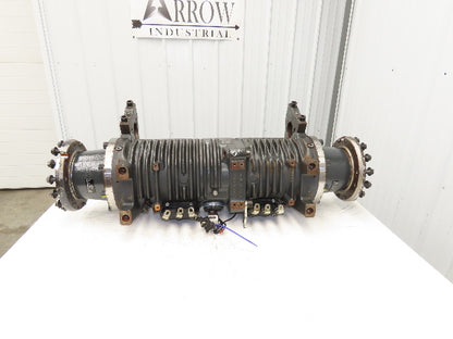 Linde AE30-11 Forklift Dual-Wheel & Motor Front Axle Assembly 14 Lug Off E32CL