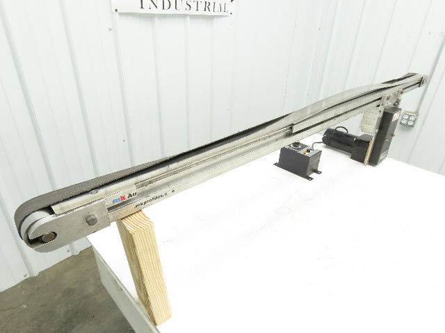MK North America 50mm x 1750mm Belt Conveyor 115V Variable Speed  *Bad Belt*