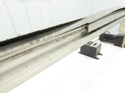 MK North America 50mm x 1750mm Belt Conveyor 115V Variable Speed  *Bad Belt*