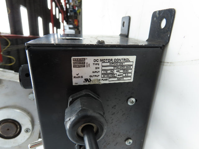 MK North America 50mm x 1750mm Belt Conveyor 115V Variable Speed  *Bad Belt*
