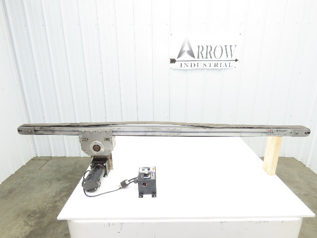 MK North America 50mm x 1750mm Belt Conveyor 115V Variable Speed  *Bad Belt*