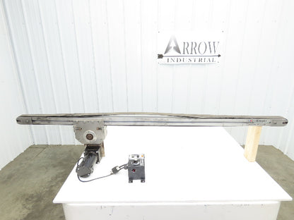 MK North America 50mm x 1750mm Belt Conveyor 115V Variable Speed  *Bad Belt*
