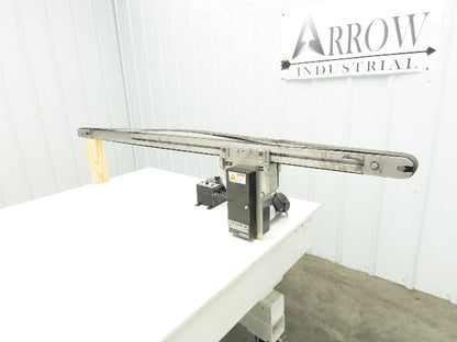 MK North America 50mm x 1750mm Belt Conveyor 115V Variable Speed  *Bad Belt*