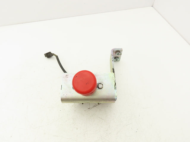 Linde Forklift E Stop With Bracket Removed From E32CL