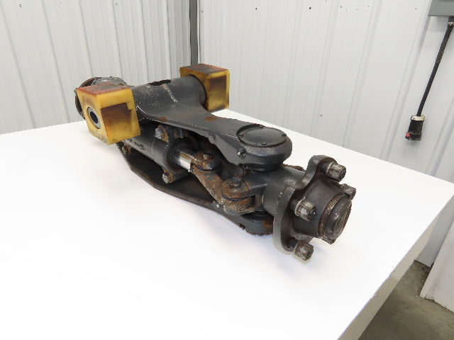 Linde E32CL Forklift Rear 5 Lug Axle Dual Hydraulic Steering Assembly