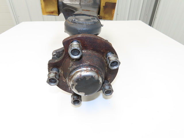 Linde E32CL Forklift Rear 5 Lug Axle Dual Hydraulic Steering Assembly