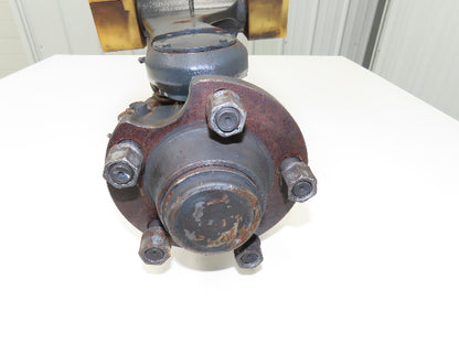 Linde E32CL Forklift Rear 5 Lug Axle Dual Hydraulic Steering Assembly