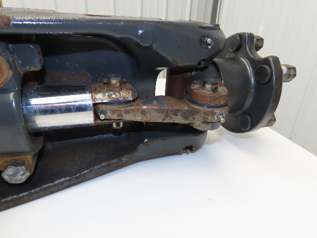 Linde E32CL Forklift Rear 5 Lug Axle Dual Hydraulic Steering Assembly