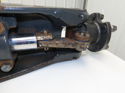 Linde E32CL Forklift Rear 5 Lug Axle Dual Hydraulic Steering Assembly