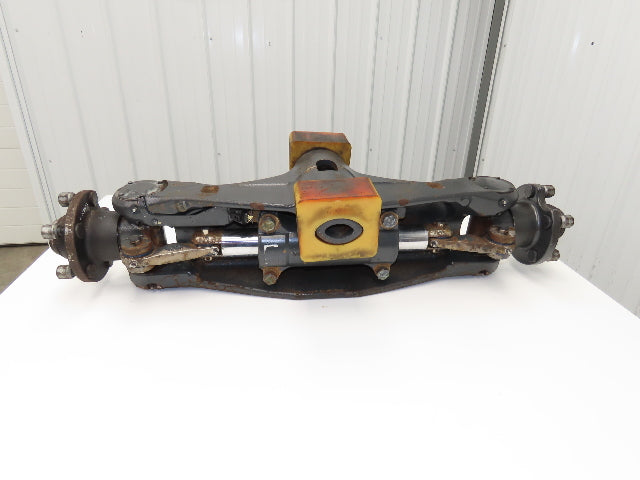 Linde E32CL Forklift Rear 5 Lug Axle Dual Hydraulic Steering Assembly