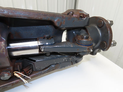 Linde E32CL Forklift Rear 5 Lug Axle Dual Hydraulic Steering Assembly