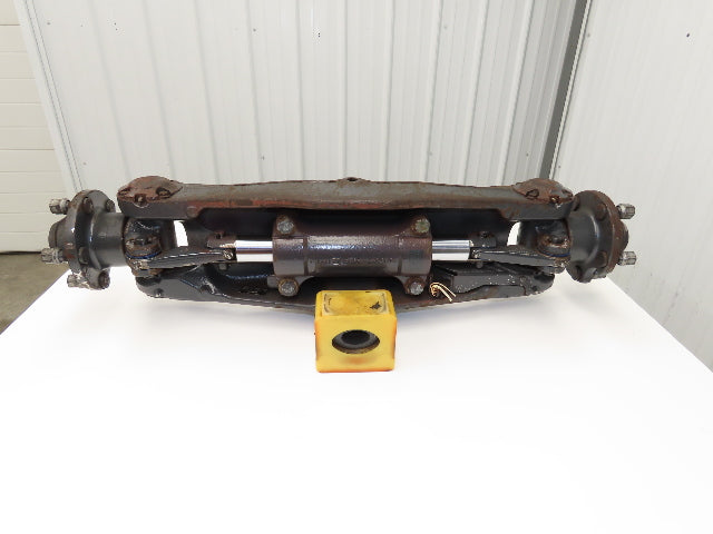 Linde E32CL Forklift Rear 5 Lug Axle Dual Hydraulic Steering Assembly