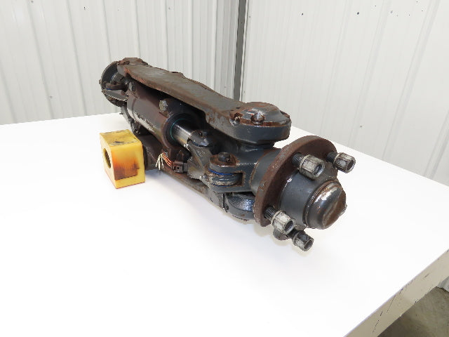 Linde E32CL Forklift Rear 5 Lug Axle Dual Hydraulic Steering Assembly